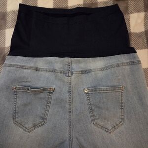 Maternity Jeans Time and Tru Light Blue Skinny Jeans